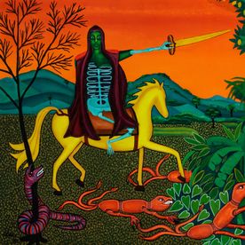 Apocalipse – o quarto cavaleiro trazendo a desolação a fome e as feras, de Kleber Figueira