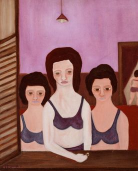 Mulheres do mangue, 1963, Gerson, Óleo s/ tela e Eucatex